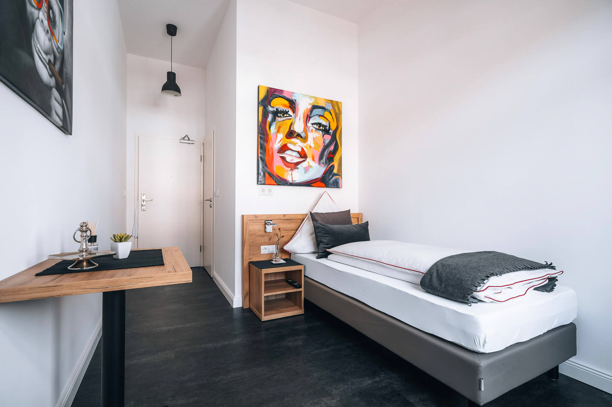 Einzelzimmer im Sleep Point Bremen