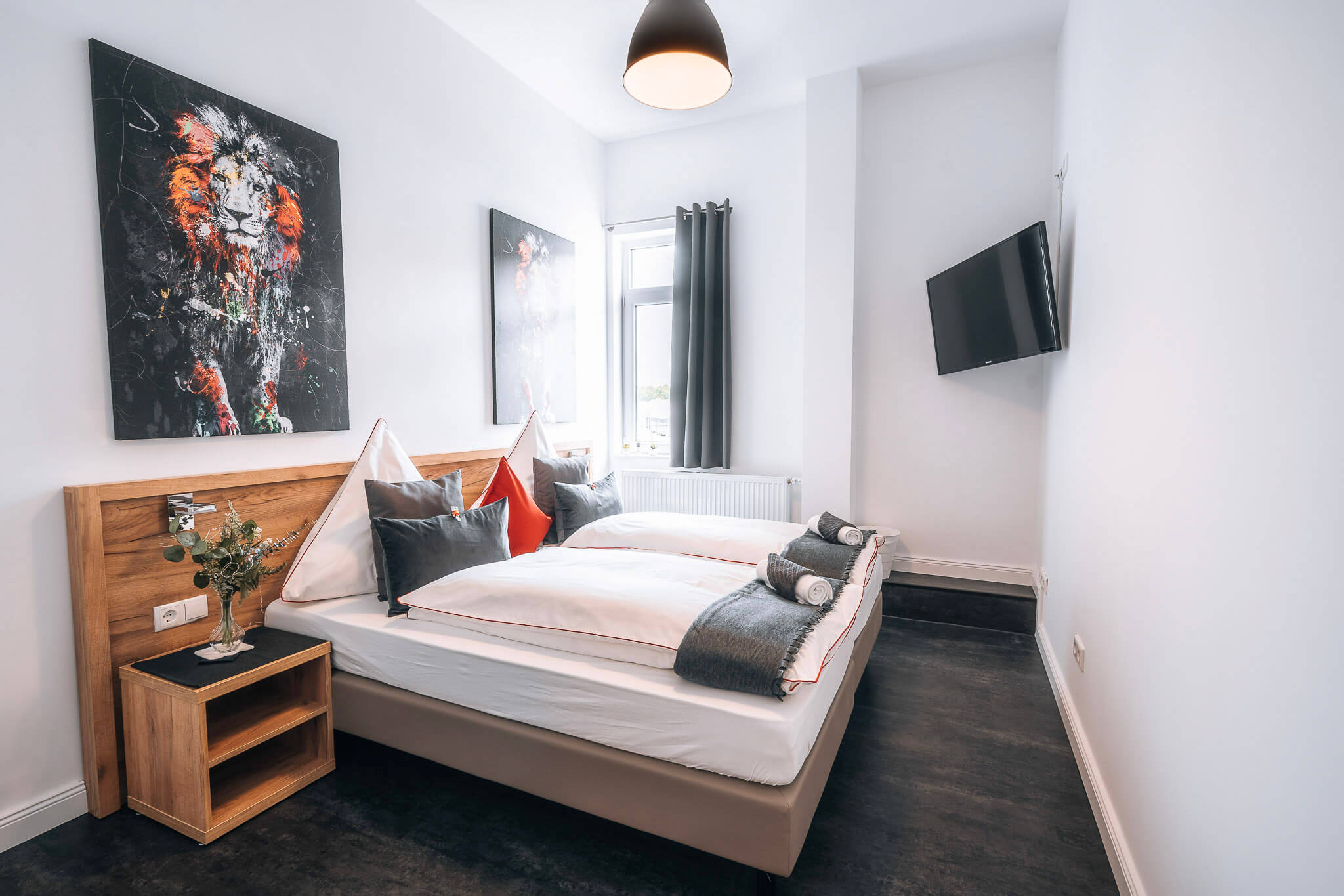 Doppelzimmer im Sleep Point Bremen